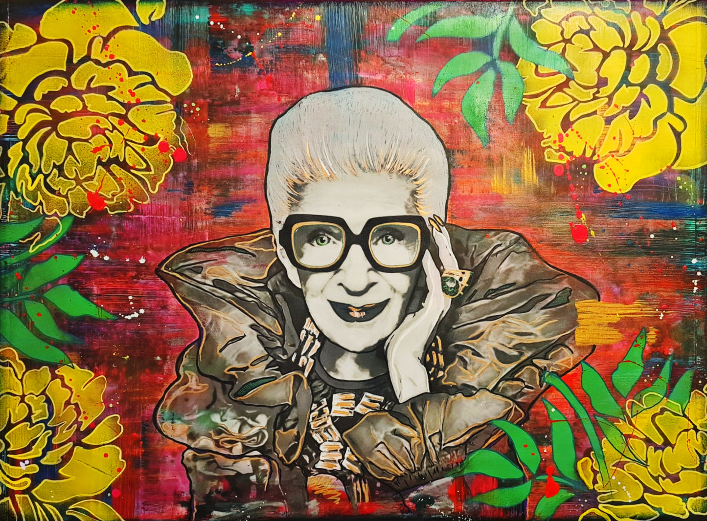 Kunst-Postkarte