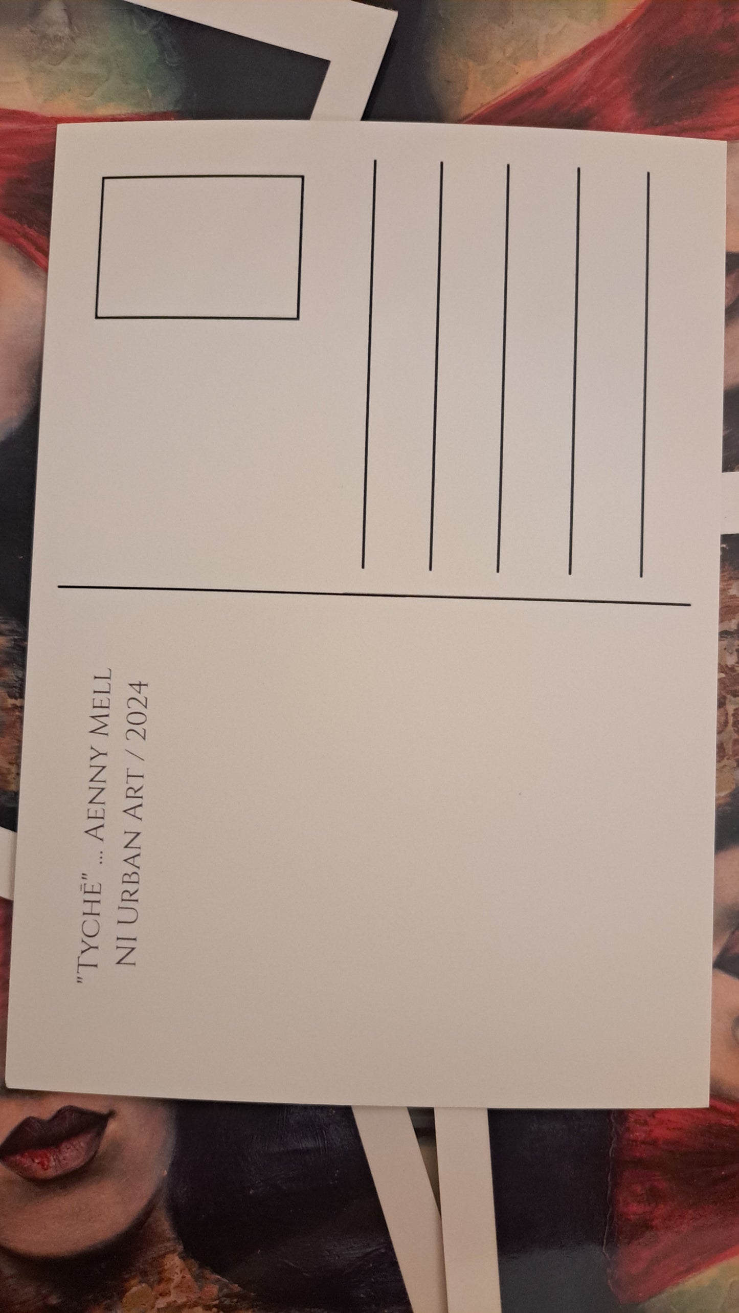 Kunst-Postkarte