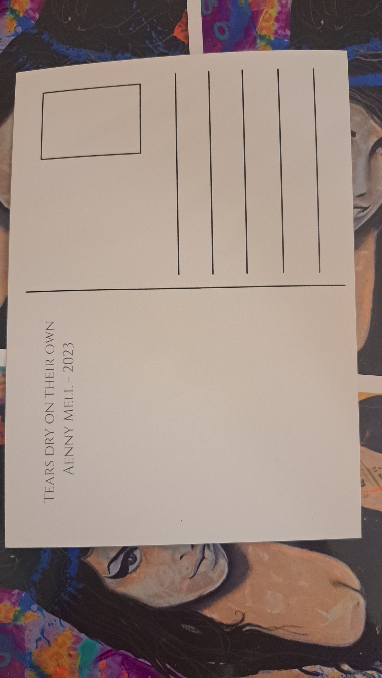 Kunst-Postkarte