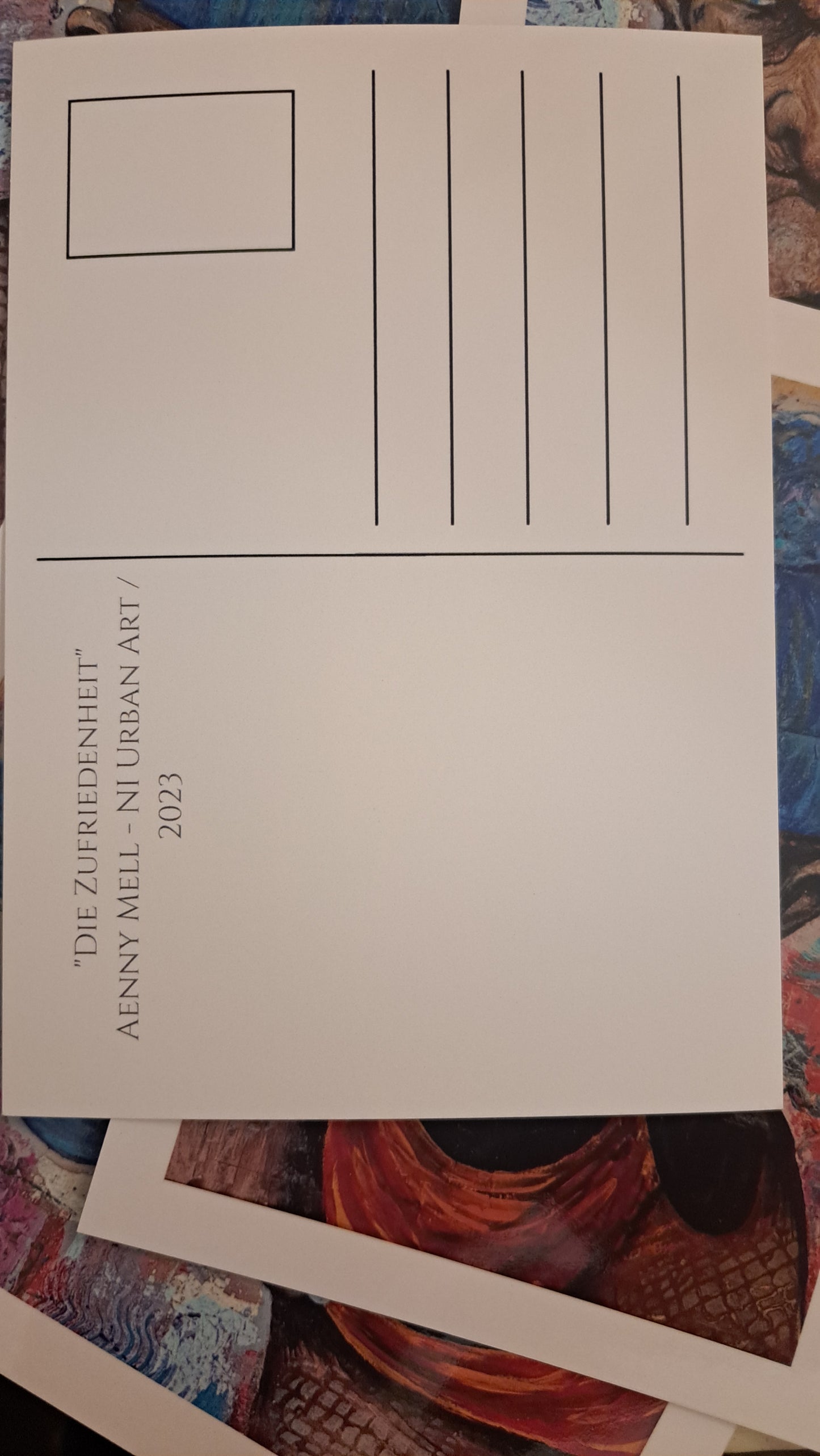 Kunst-Postkarte