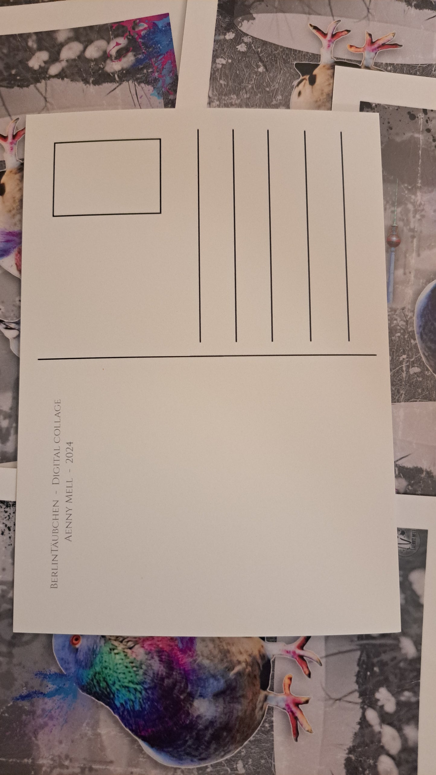 Kunst-Postkarte