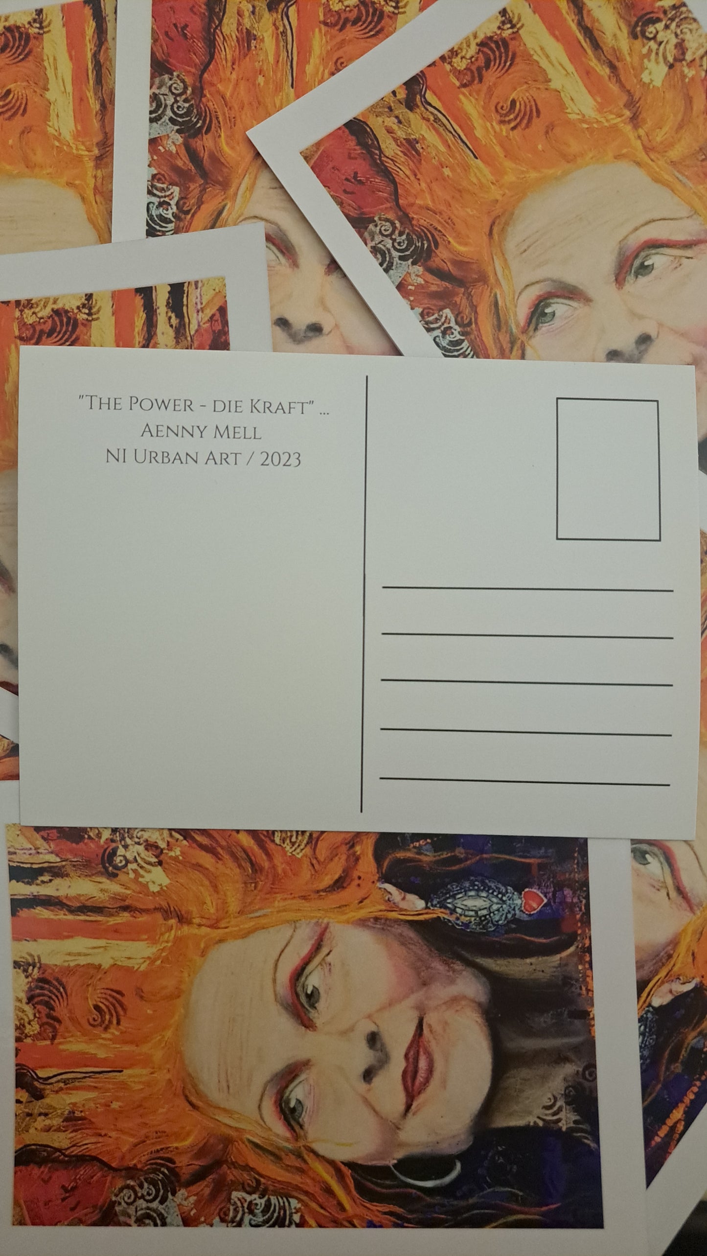 Kunst-Postkarte