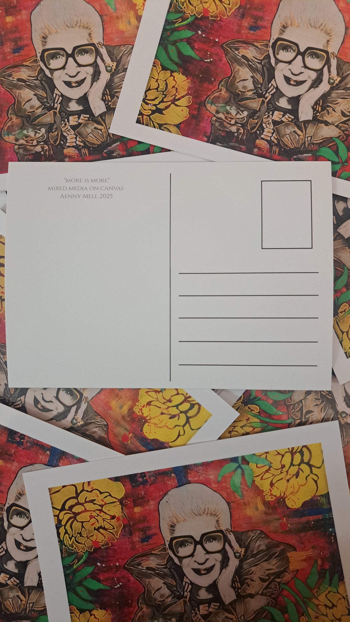 Kunst-Postkarte