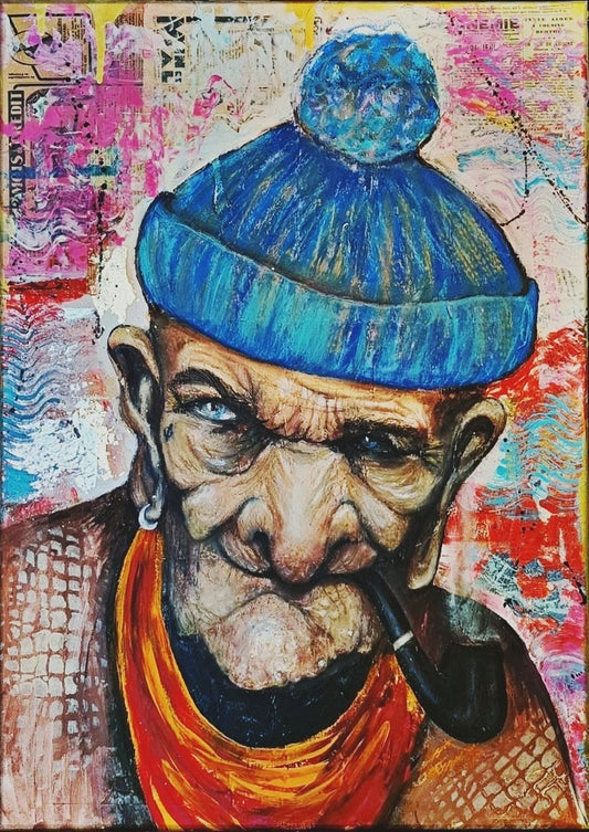 Kunst-Postkarte