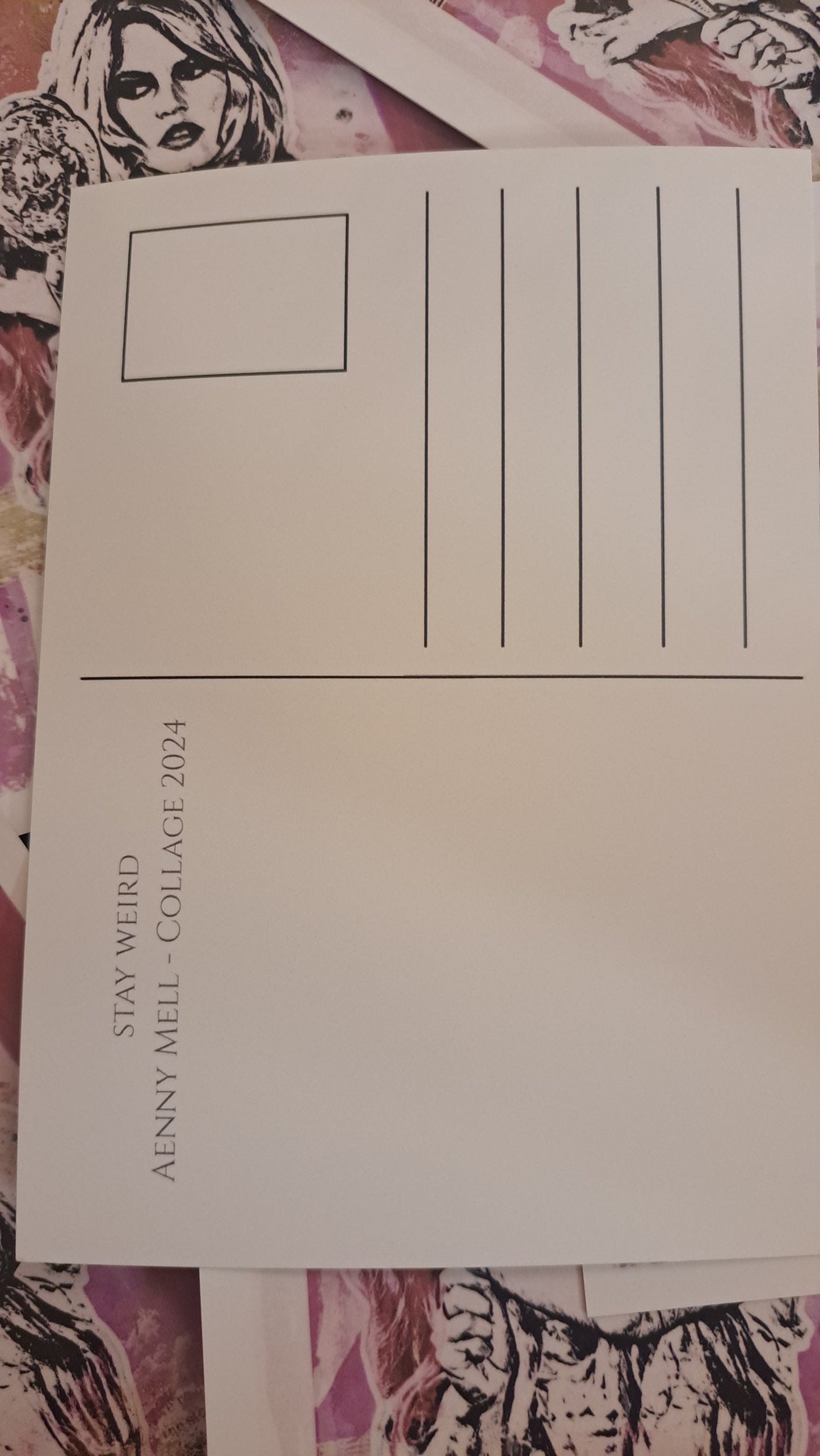 Kunst-Postkarte