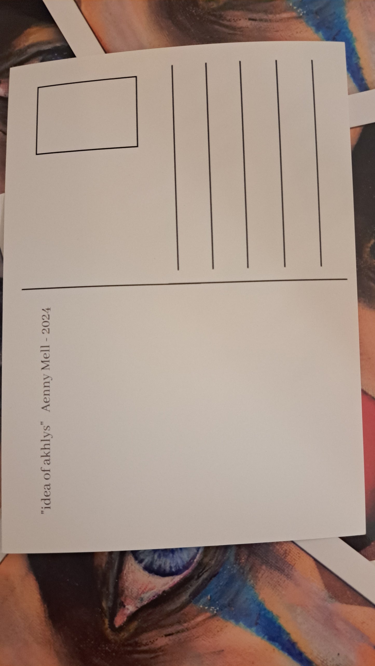 Kunst-Postkarte